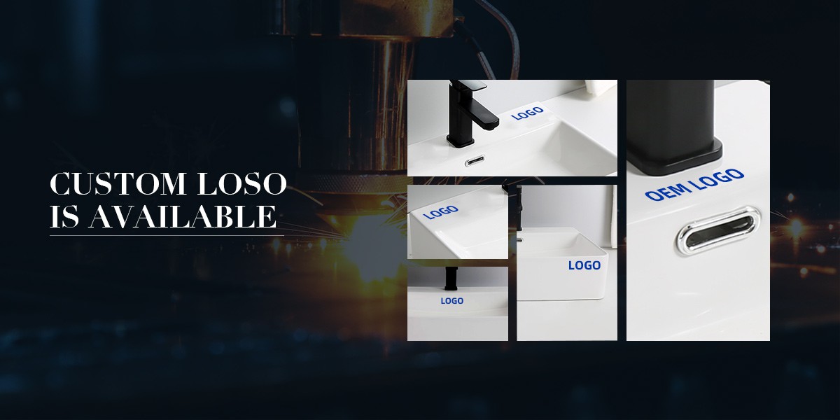 Marble Ceramic Basin Customized logo Marble Ceramic Basin Customized logo